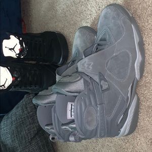 Jordan 8 cool grey size 10